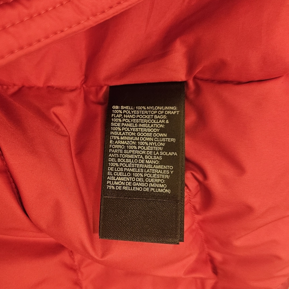 THE NORTH FACE 550 GOOSE DOWN PUFFER VEST ~ FUCHSIA (Bright PINK)  Women's M - Picture 8 of 11